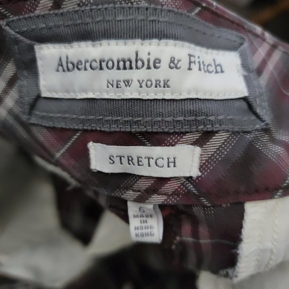 Vintage Abercrombie and Fitch New York Plaid Bermuda Shorts Size 6 - Picture 10 of 16